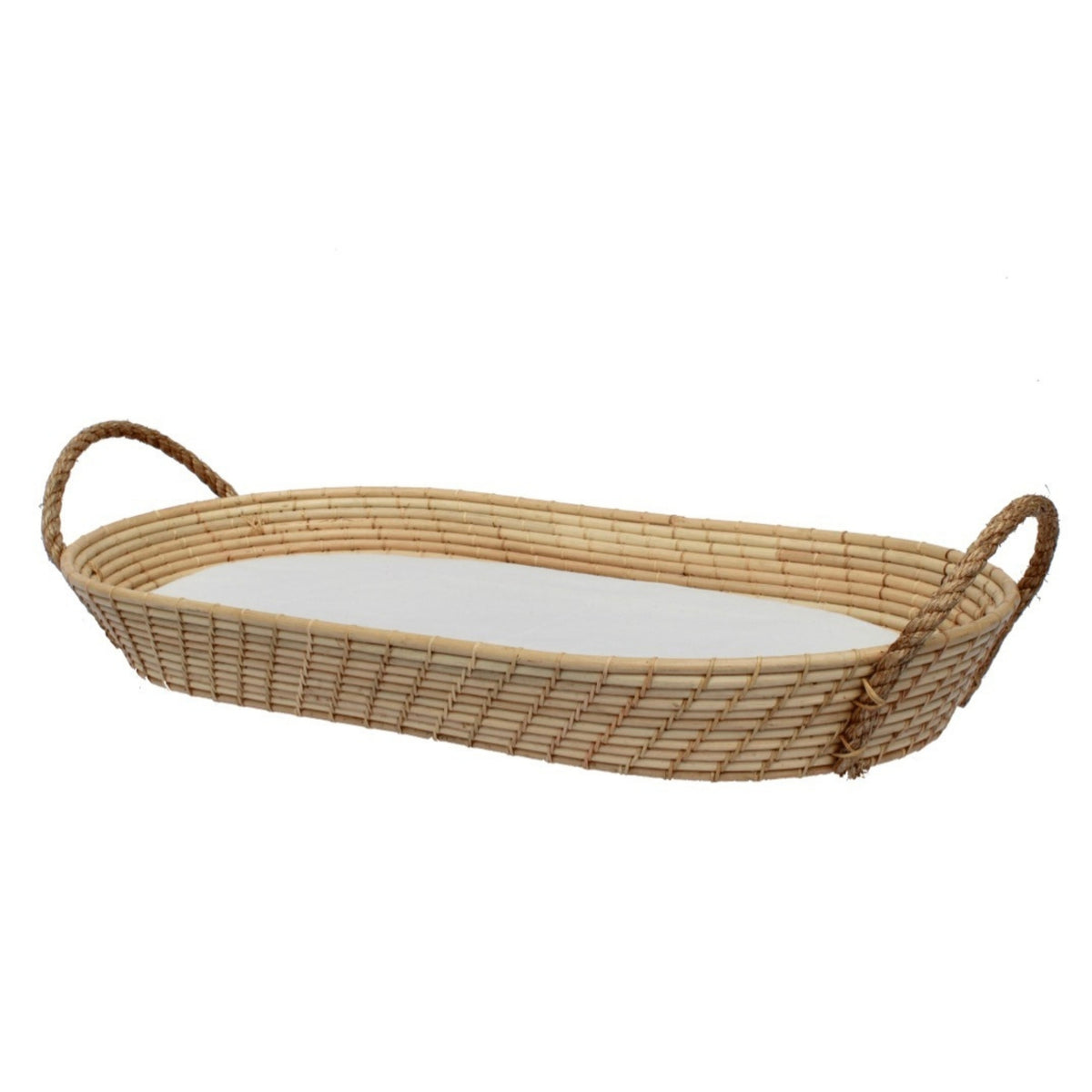 Ava Rattan Baby Change Basket - Harvest Design Living