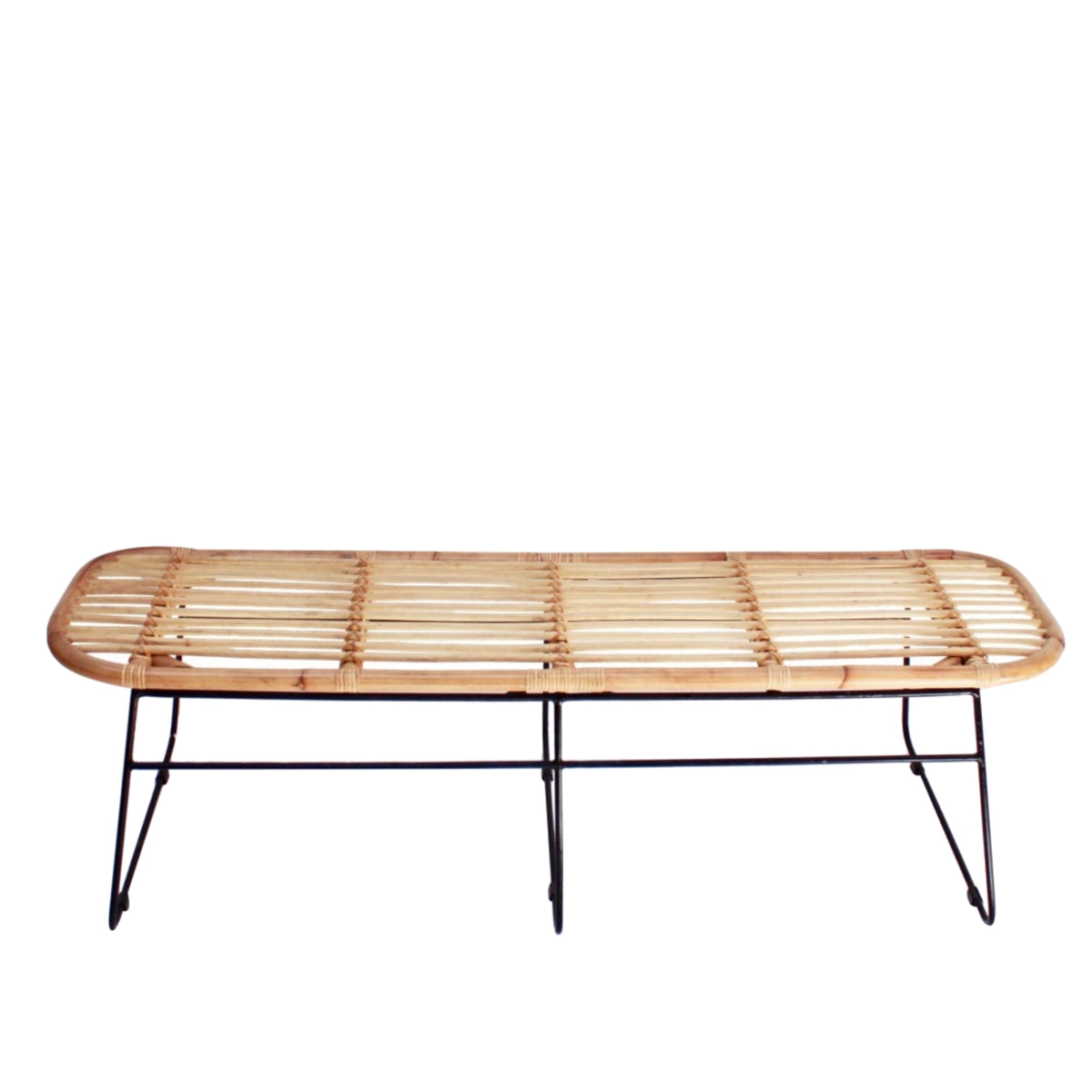 Harley Rattan Bench Seat - Harvest Design Living