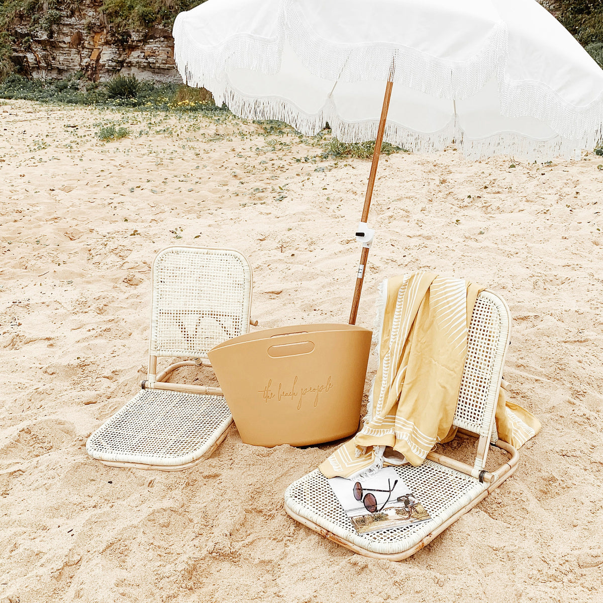 Isla Rattan Beach Chair - Harvest Design Living