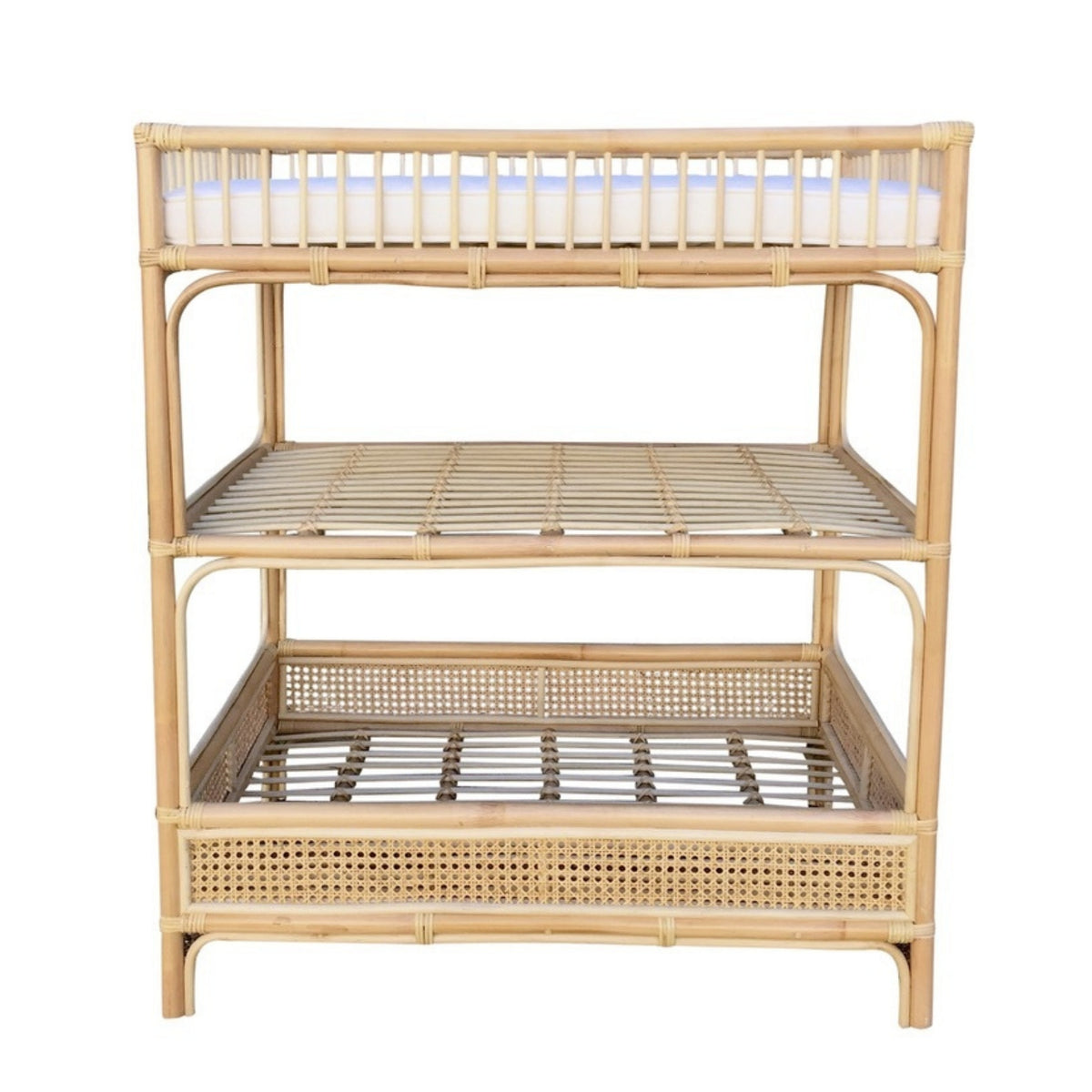 Kaia Rattan Baby Change Table -HarvestDesignLiving