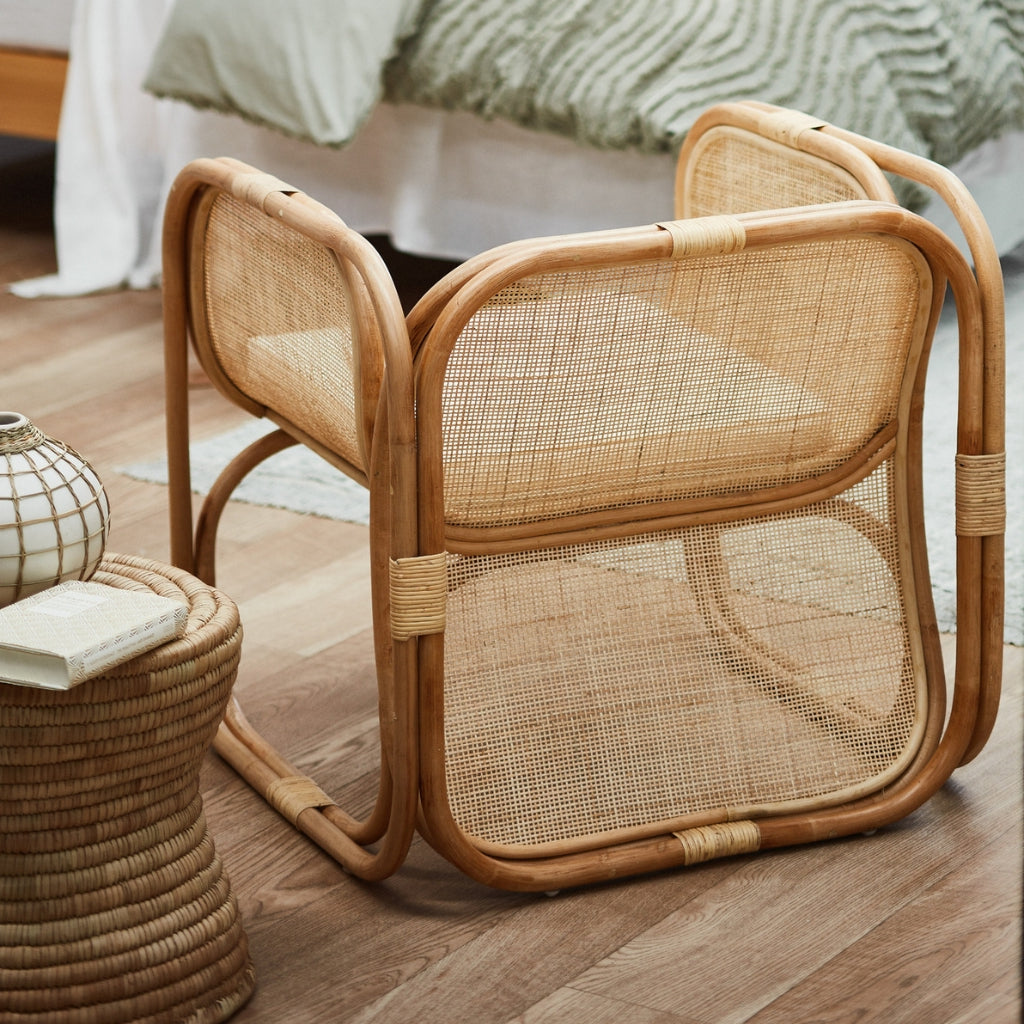 JB Deluxe Rattan Armchair Harvest Design Living