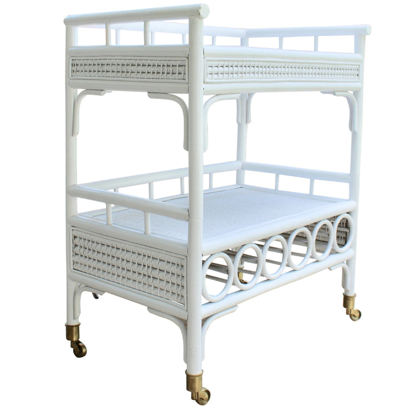 Kokomo Rattan Bar Cart Harvest Design Living