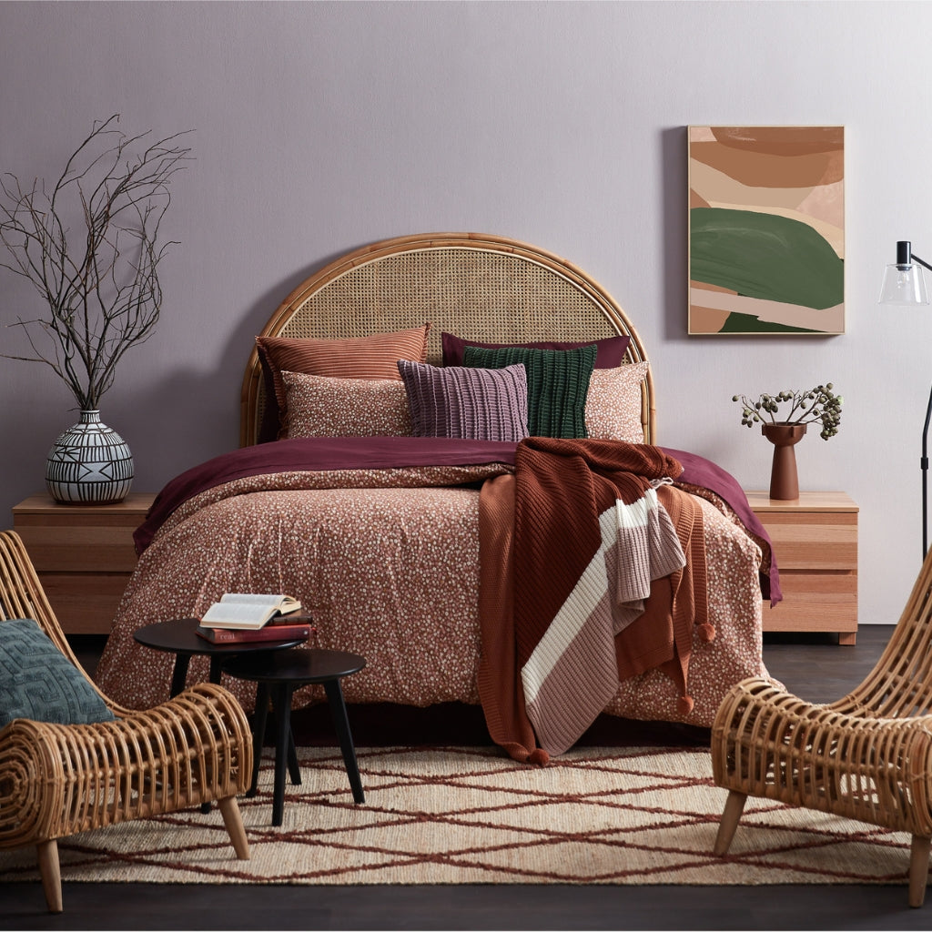 Sunset Rattan Bedhead Harvest Design Living