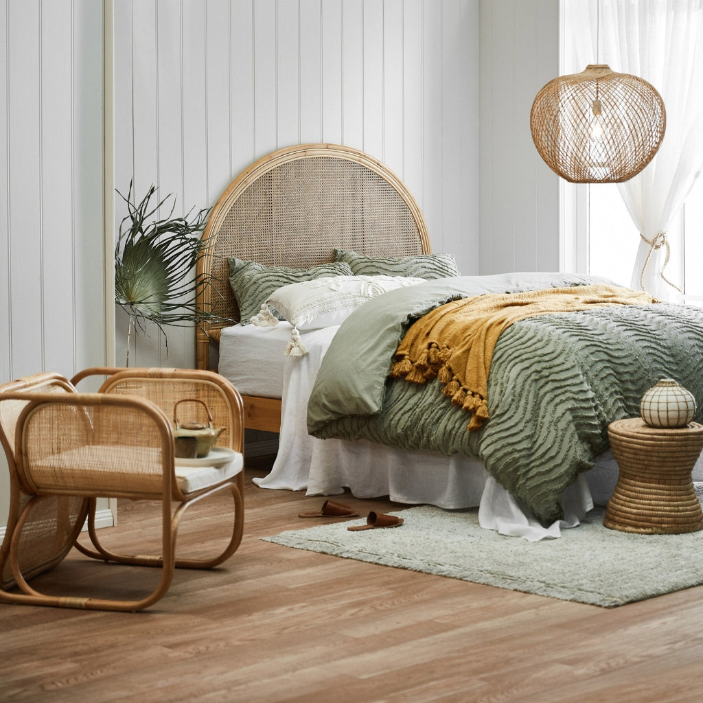 Sunset Rattan Bedhead Harvest Design Living