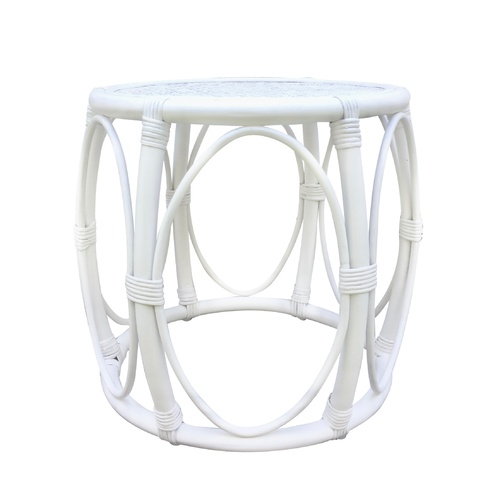 Echo Side Table White [40cm Diameter]