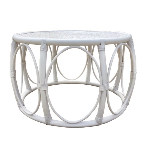 Echo Coffee Table White [80Diameter]