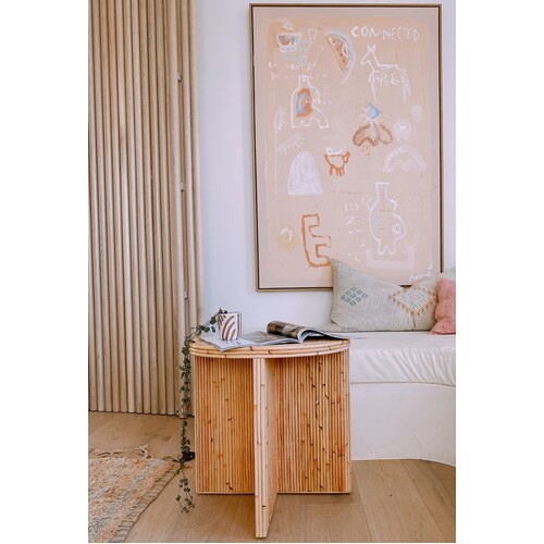 Cuba Inlay Side Table 