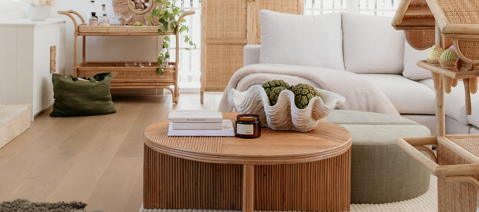 Australian Rattan Living Room Furniture - Harvest Design Living