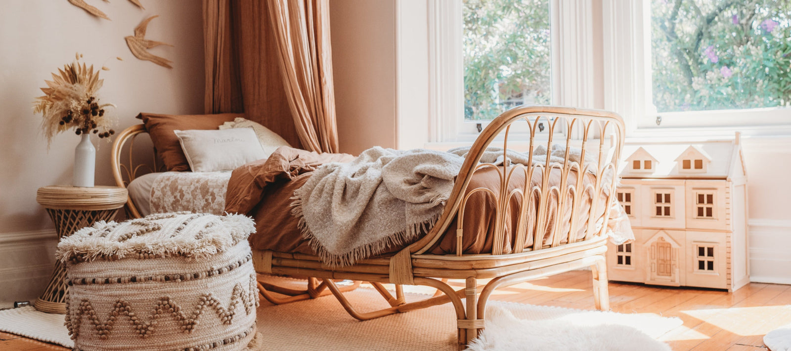 Rattan Bed Frames - Harvest Design Living