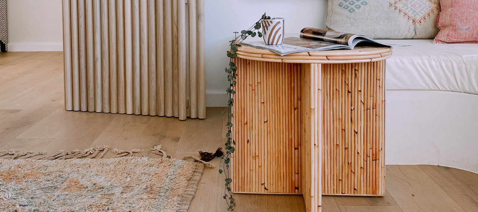 Rattan Side Tables - Harvest Design Living