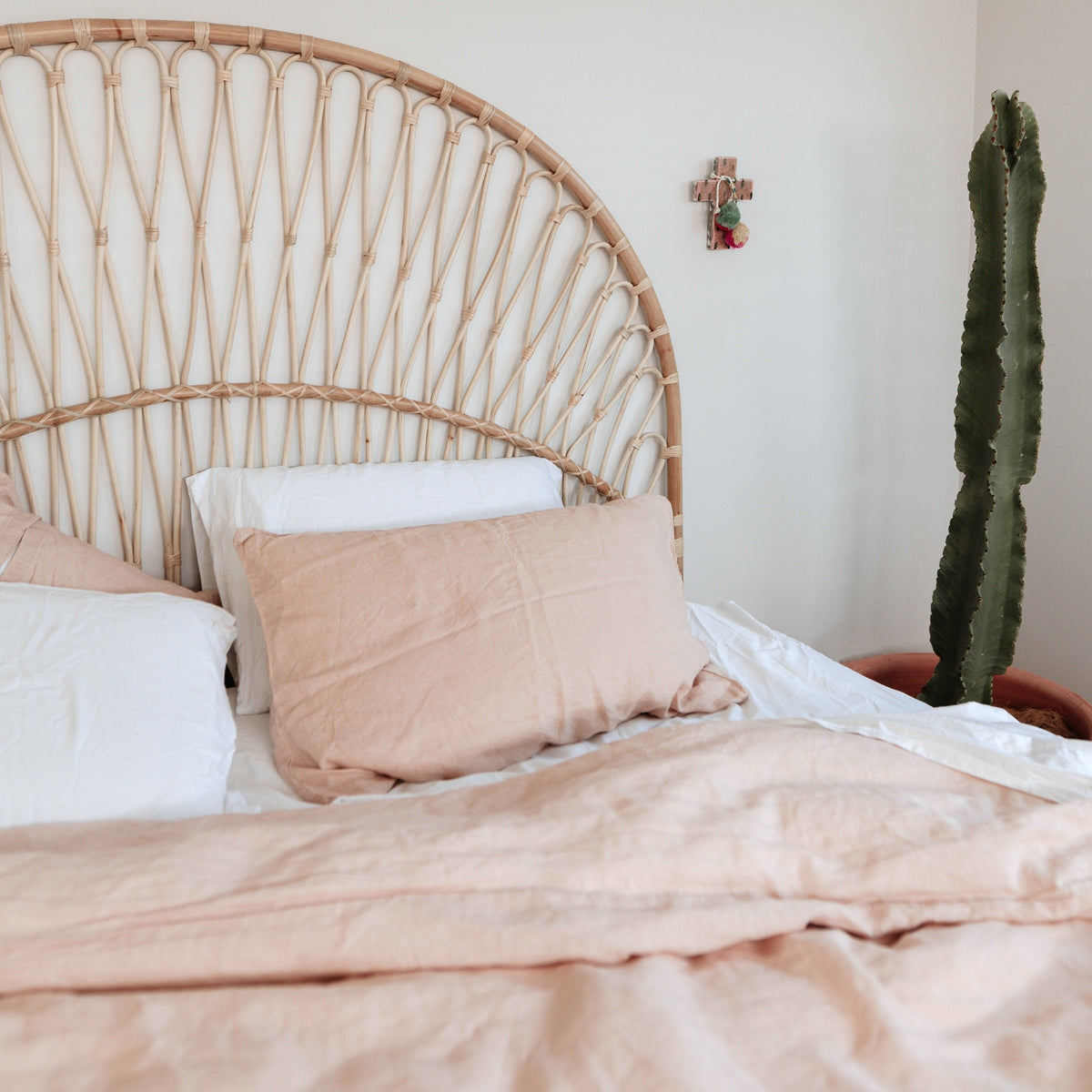 Adora Rattan Bed Head - Harvest Design Living