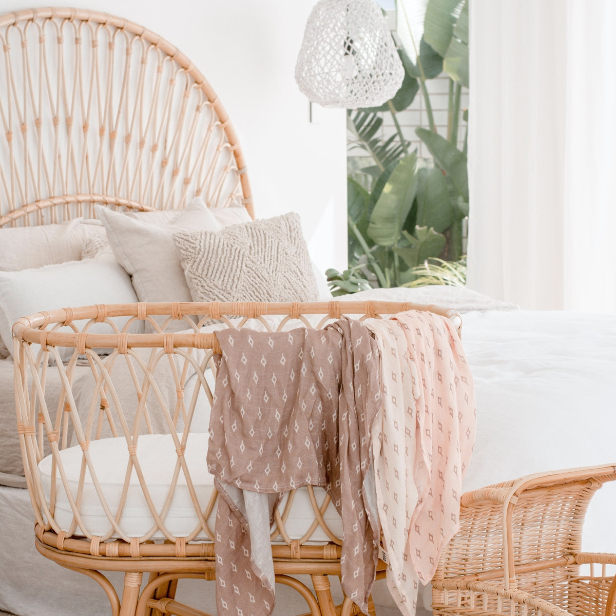 Adora Rattan Bed Head - Harvest Design Living