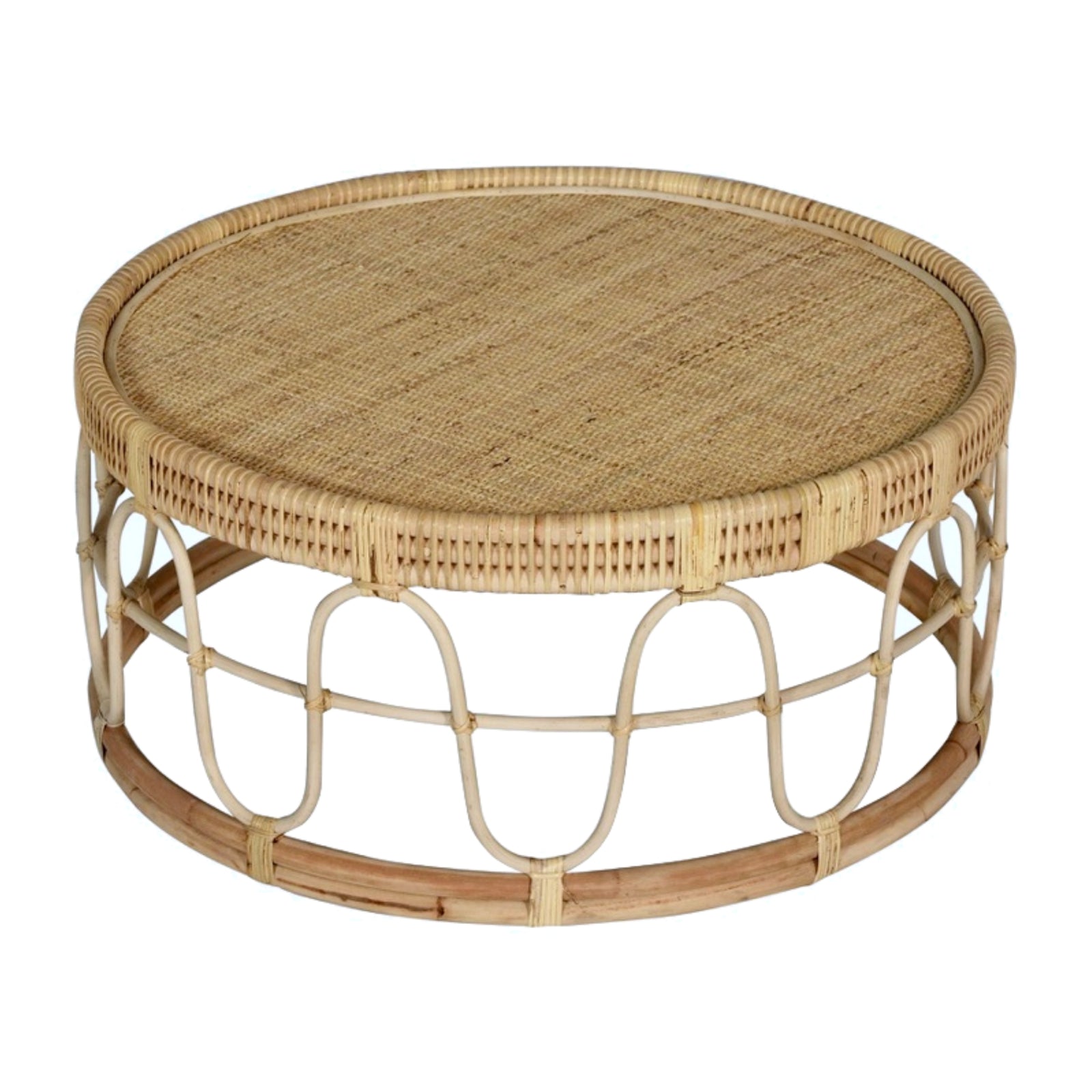 Canggu Rattan Coffee Table - Harvest Design Living