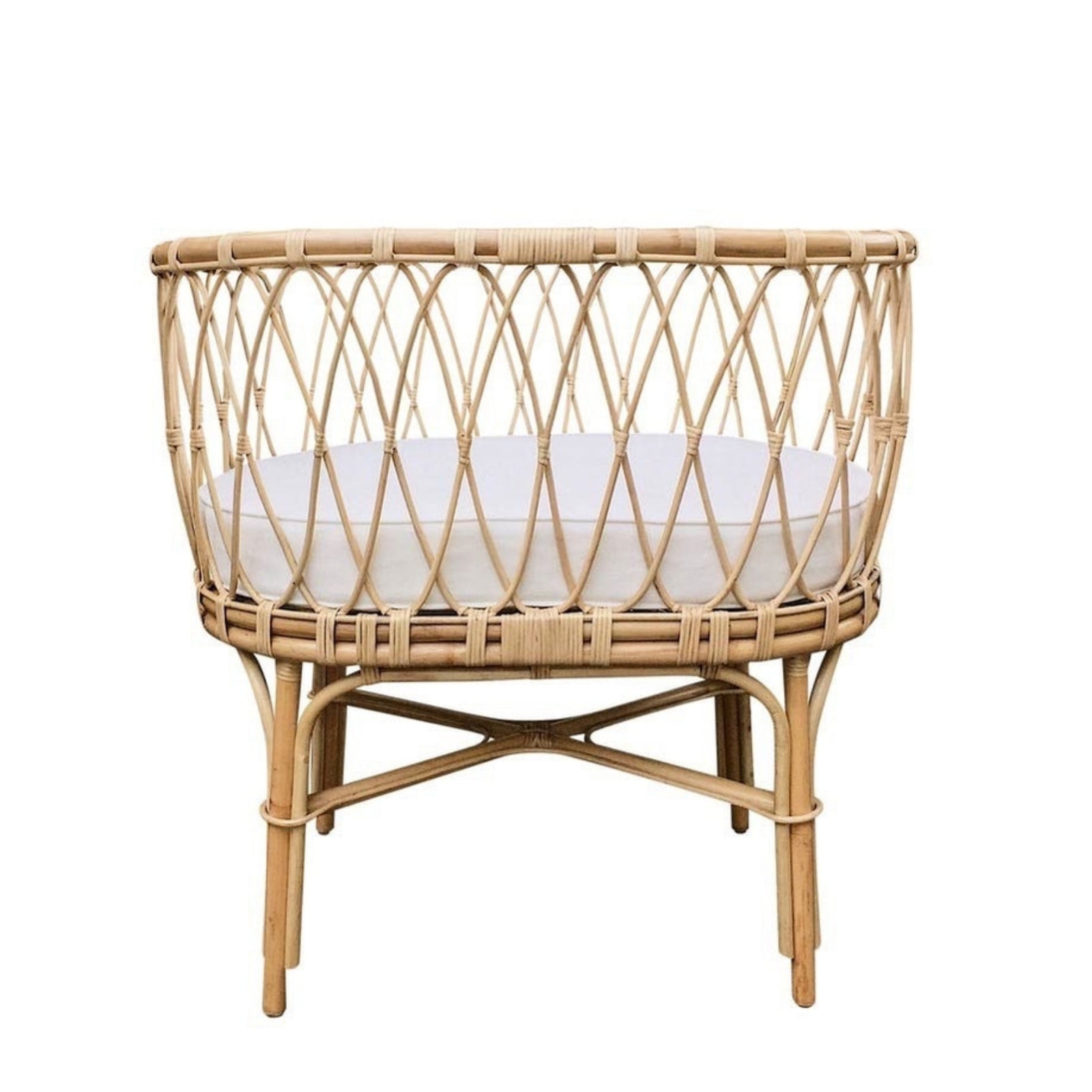 Coco Rattan Bassinet - Harvest Design Living