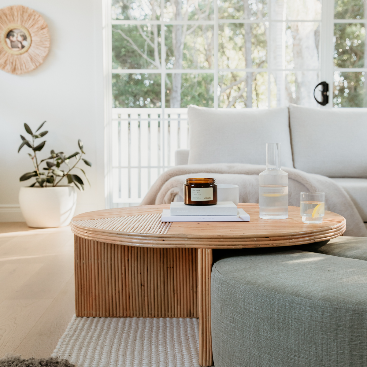 Cuba Round Coffee Table - Harvest Design Living