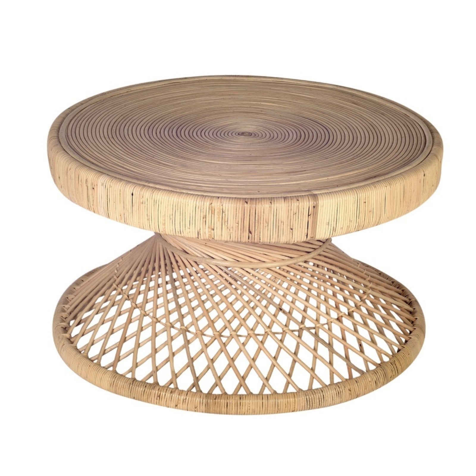 Flores Rattan Coffee Table - Harvest Design Living