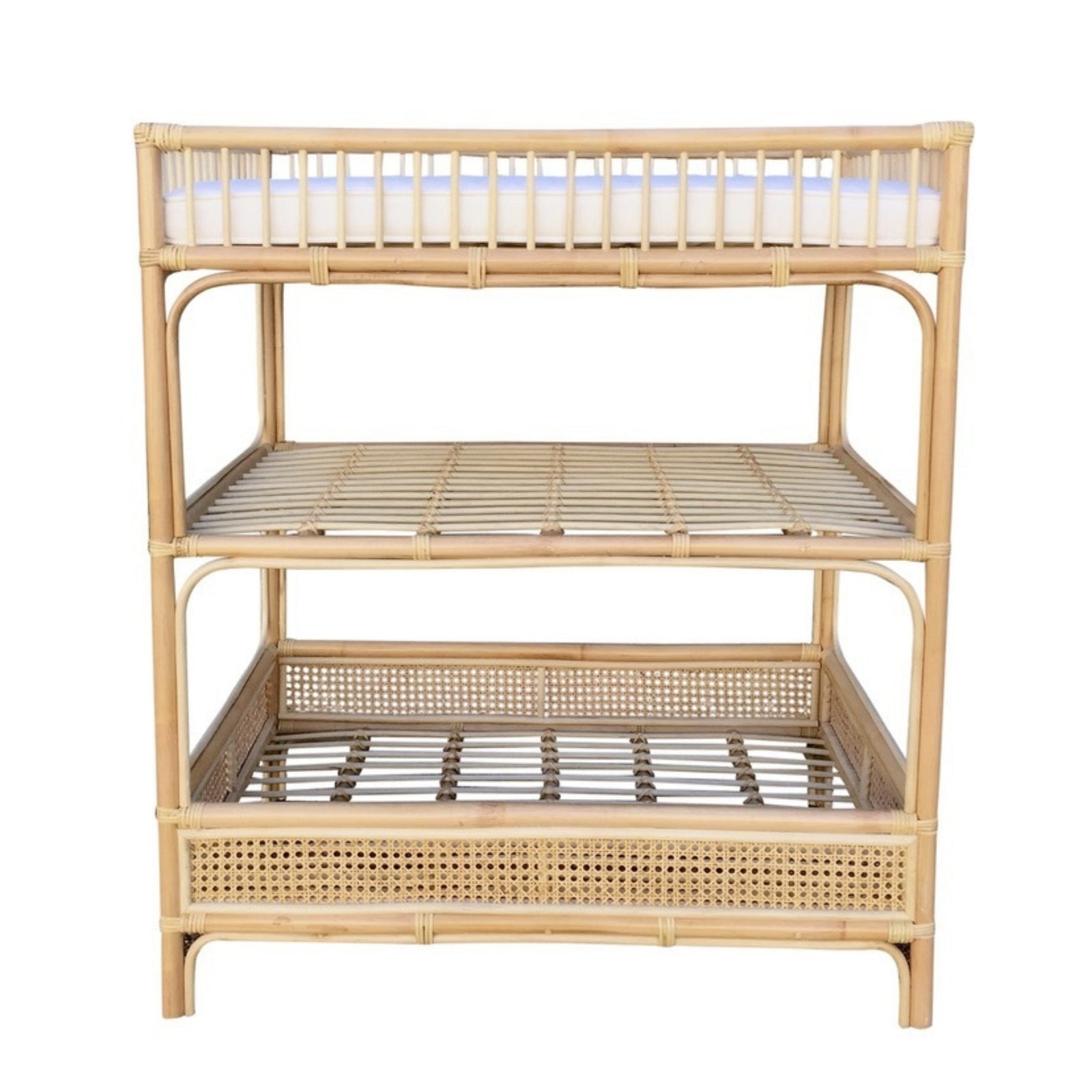 Kaia Rattan Baby Change Table -HarvestDesignLiving