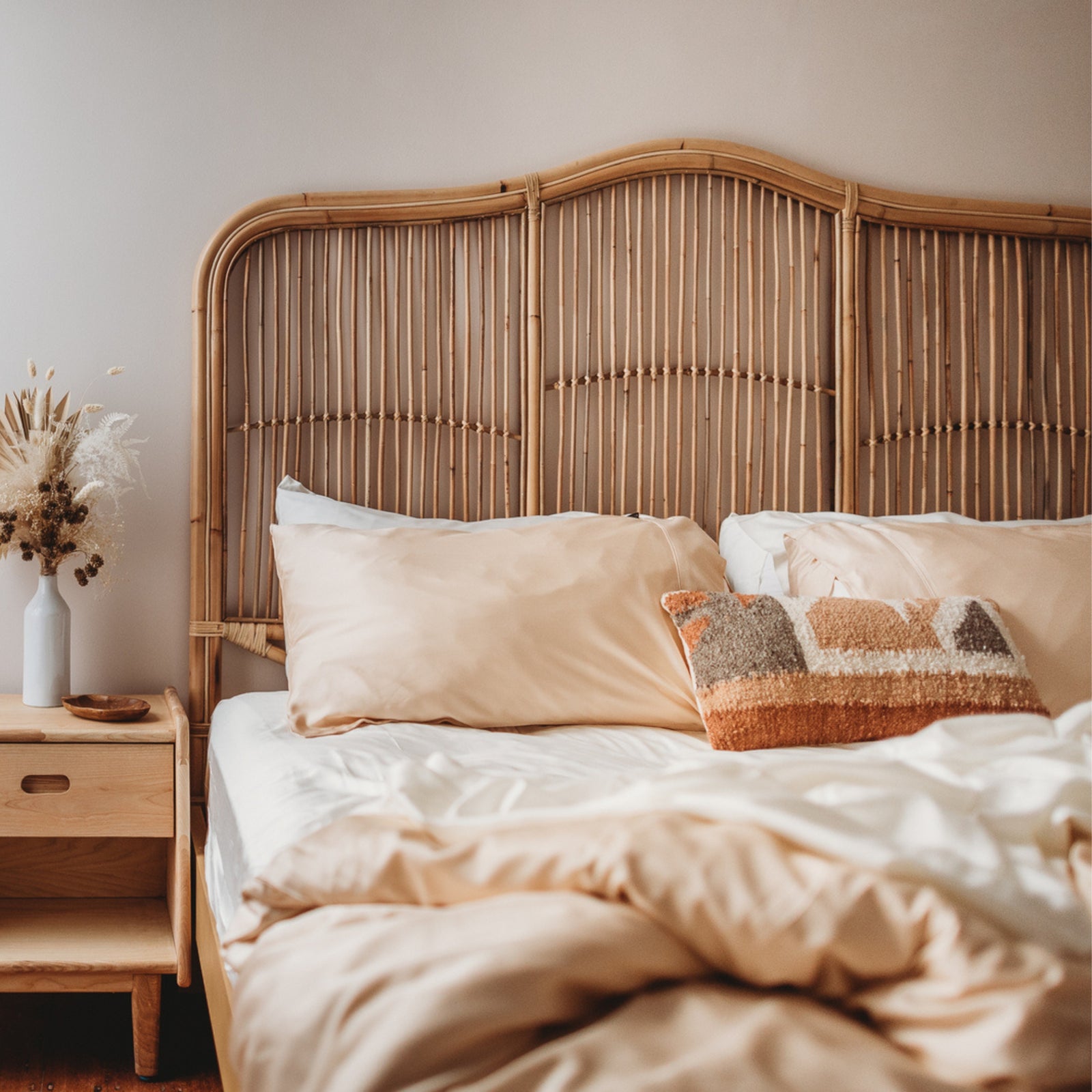 Marley Rattan Bed Head - Harvest Design Living