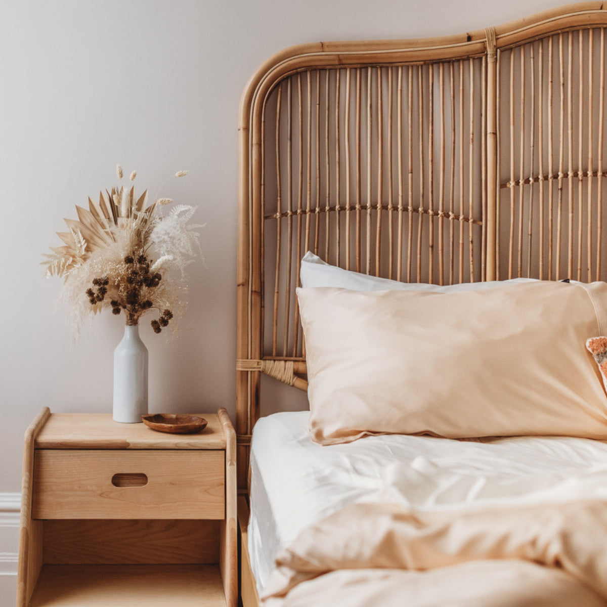 Marley Rattan Bed Head - Harvest Design Living