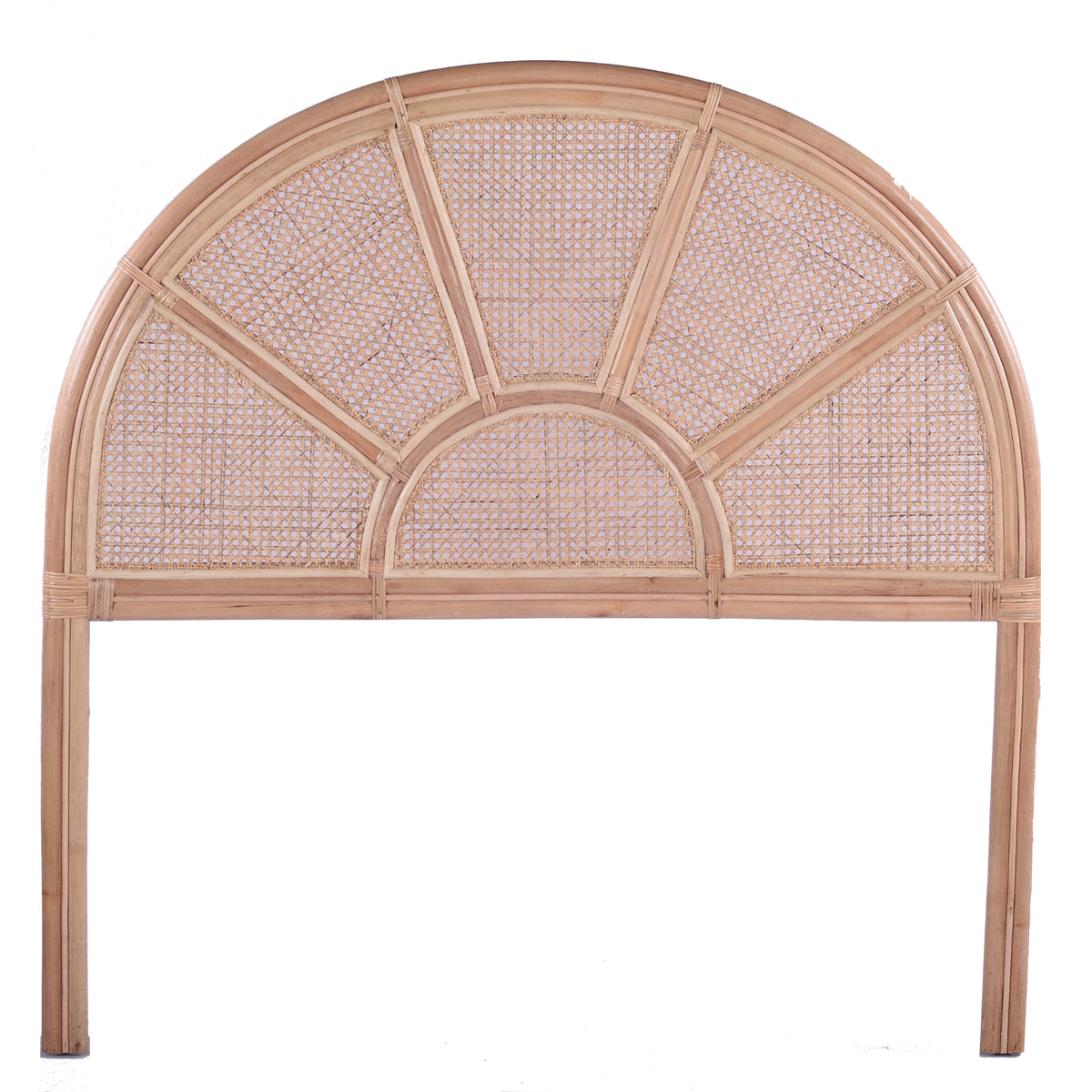 Sunrise Rattan Bed Head-HarvestDesignLiving