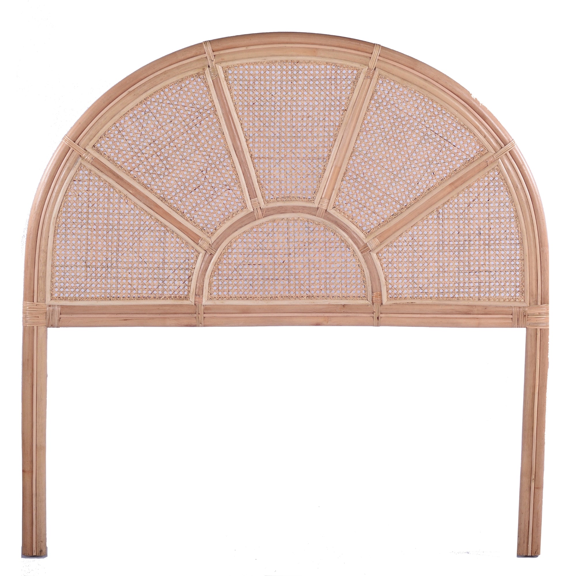 Sunrise Rattan Bed Head-HarvestDesignLiving
