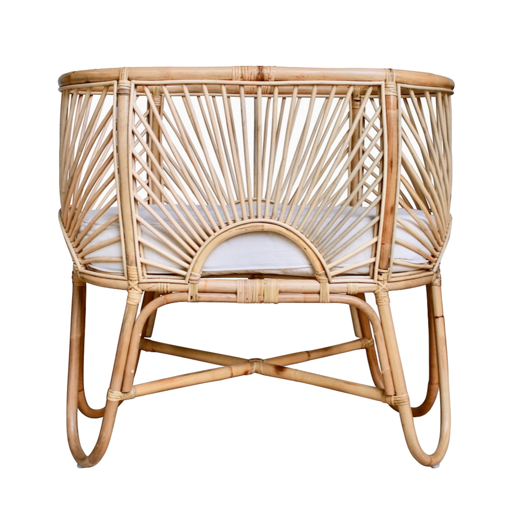 Sunshine Rattan Bassinet - Main Image
