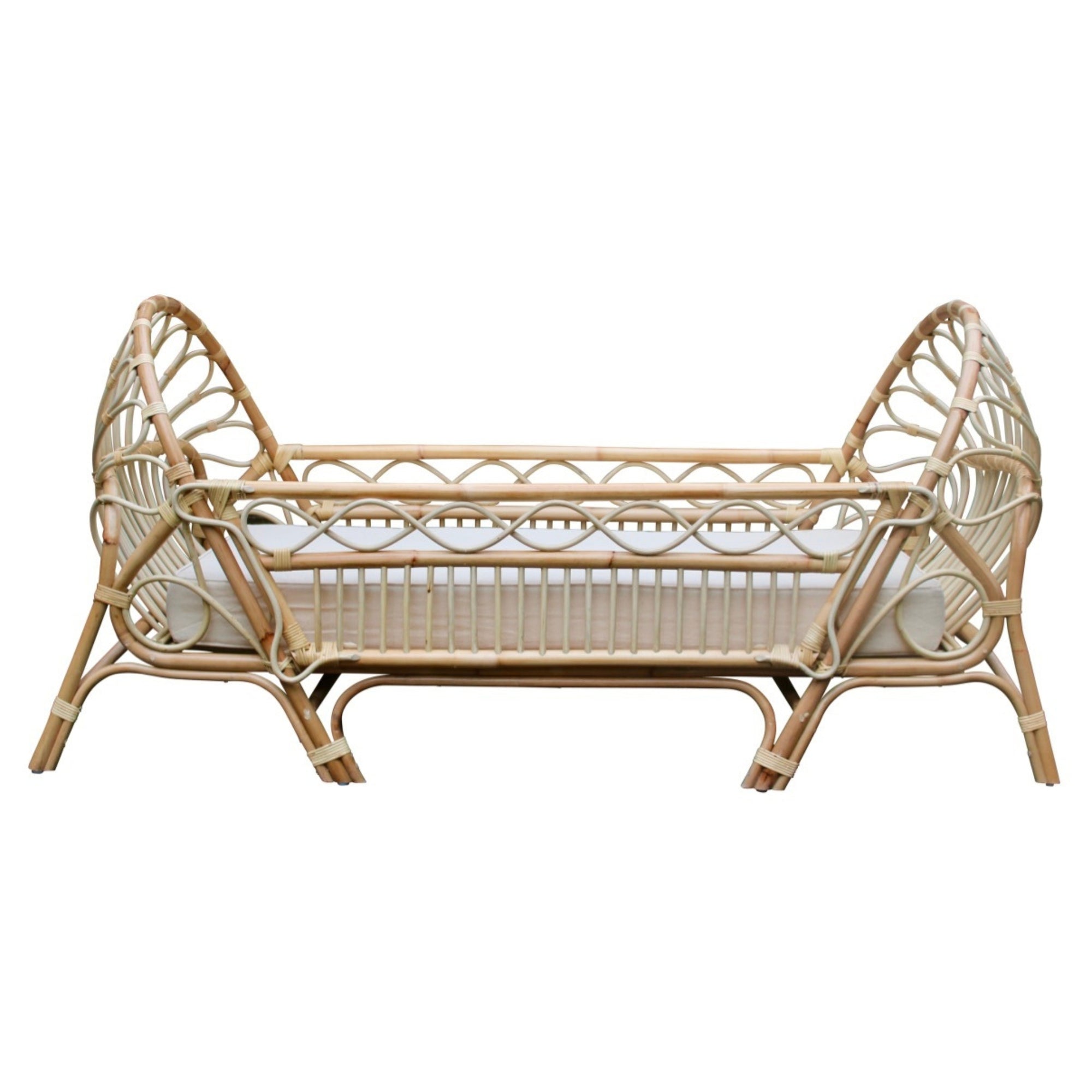 Tallow Rattan Bed Frame - Harvest Design Living