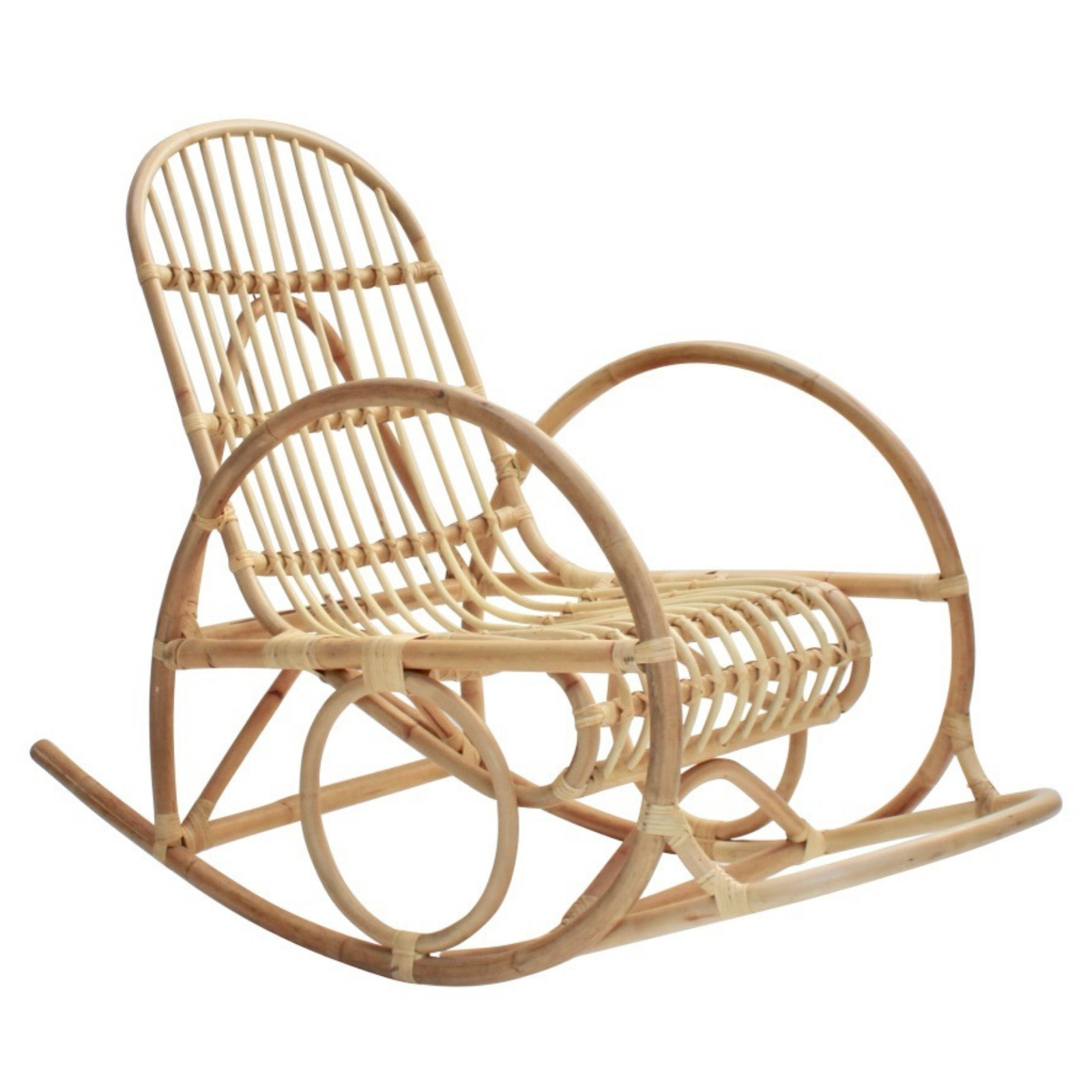 Willow Rattan Rocking Chair Harvest Design Living