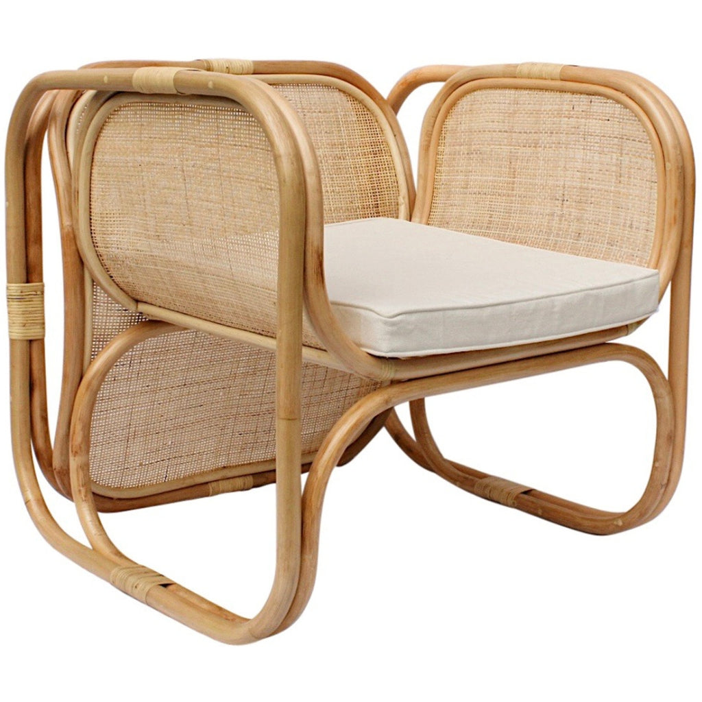 JB Deluxe Rattan Armchair Harvest Design Living