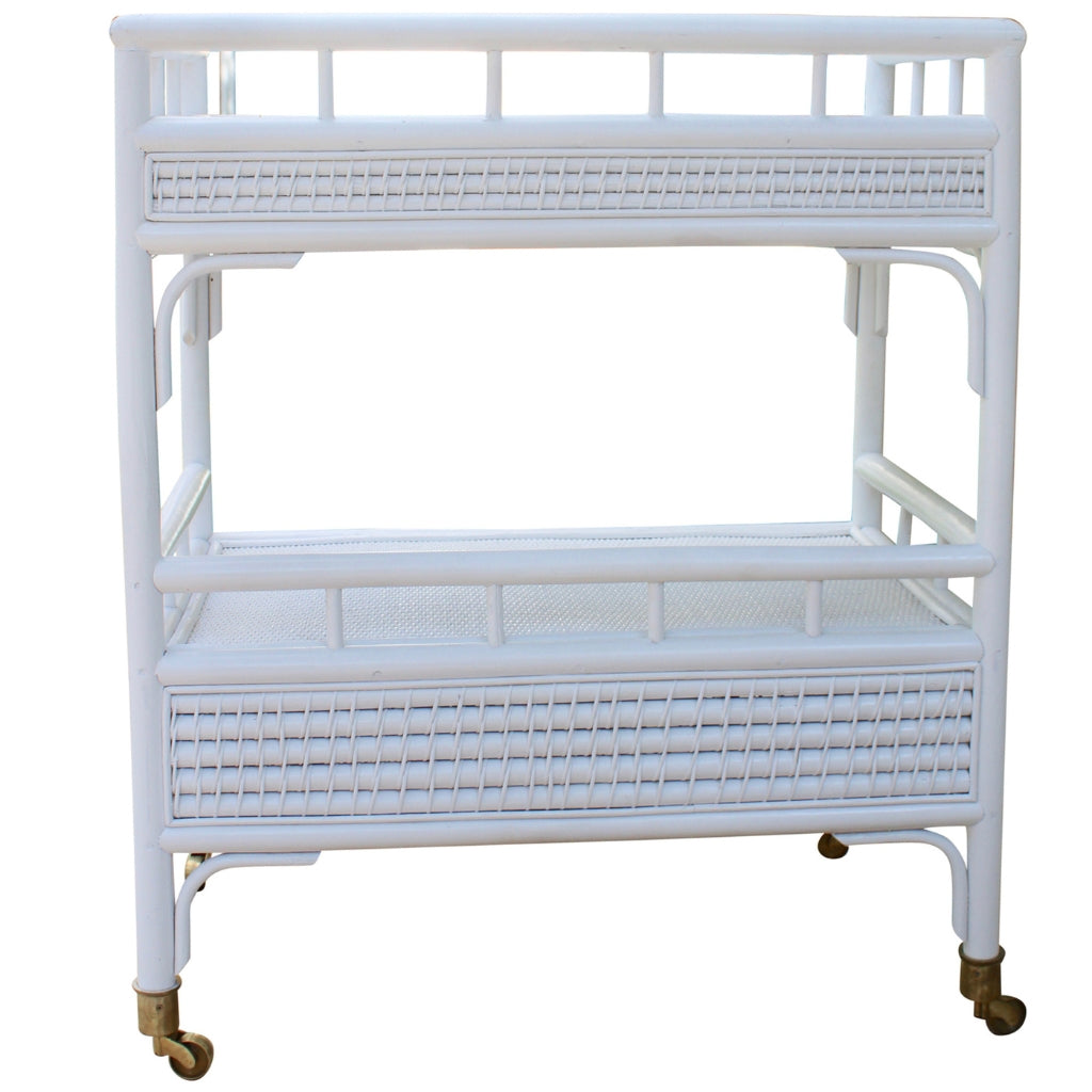 Kokomo Rattan Bar Cart Harvest Design Living