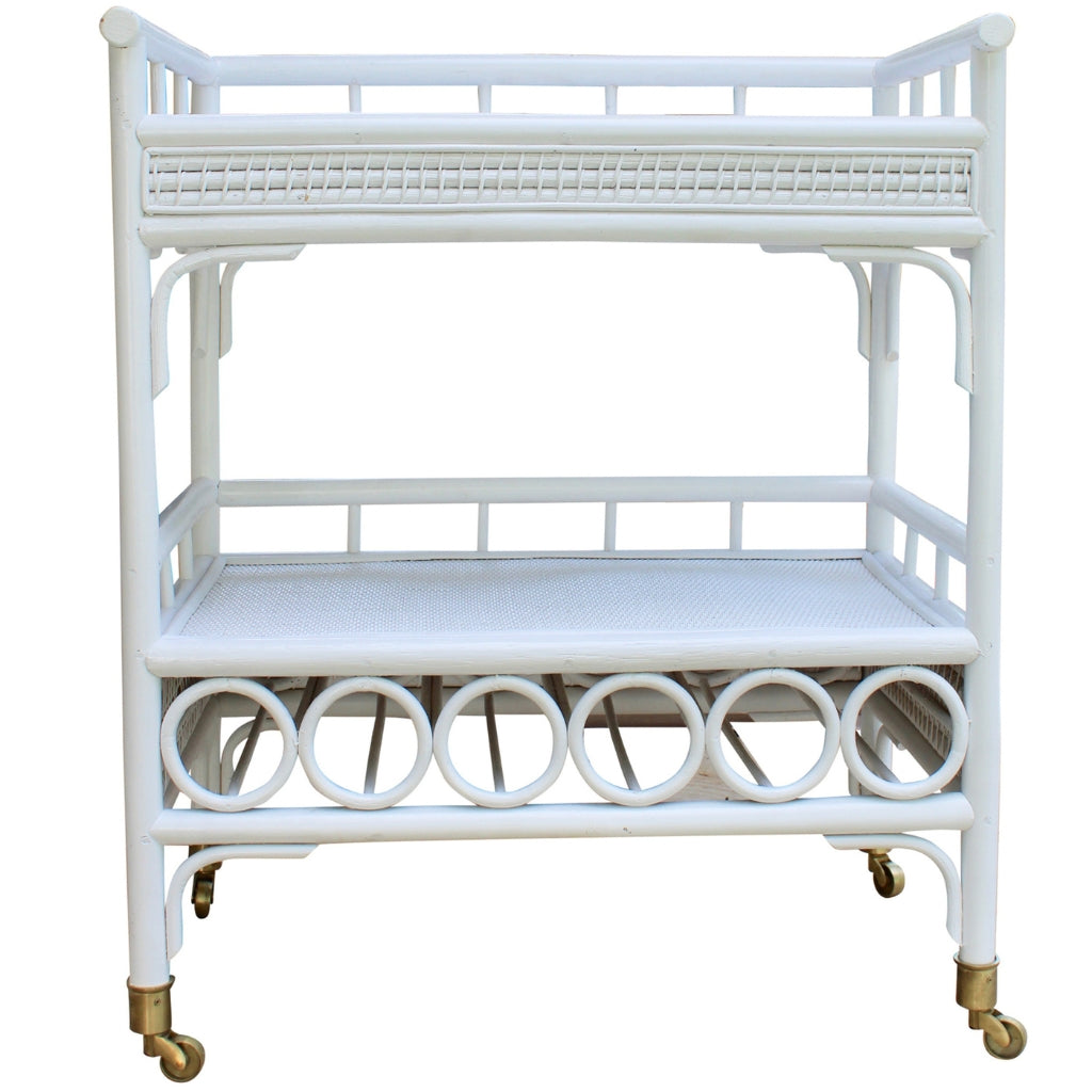 Kokomo Rattan Bar Cart Harvest Design Living